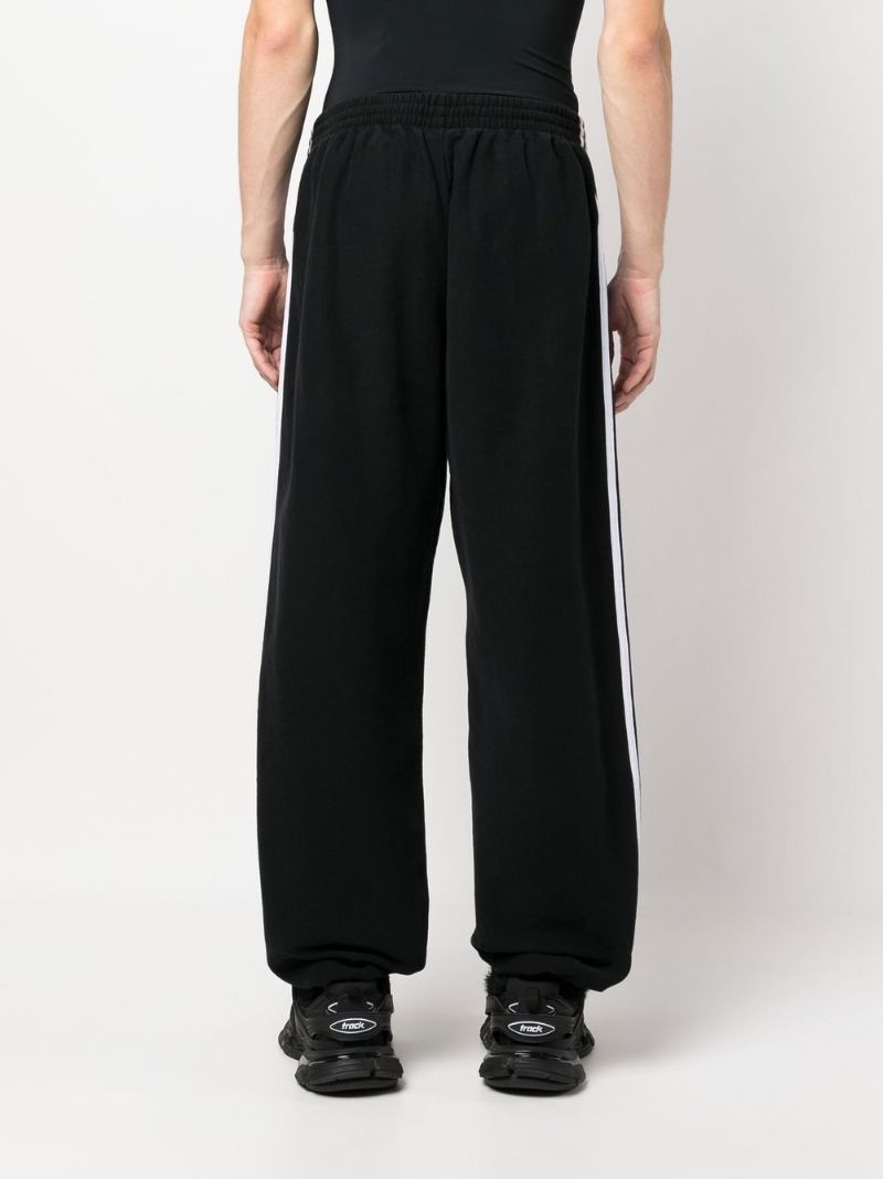 X Adidas Black Tapered Track Pants