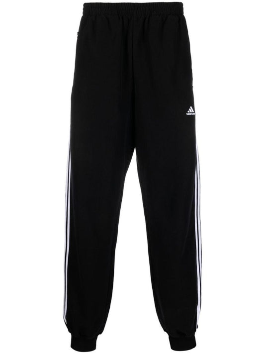 X Adidas Black Tapered Track Pants