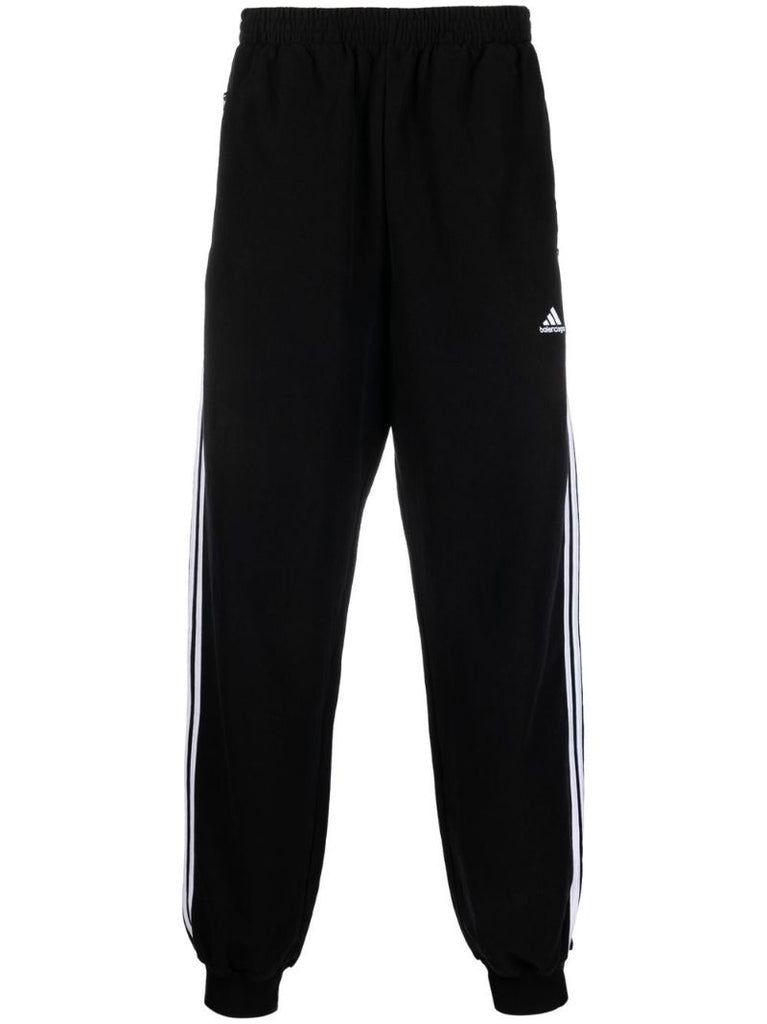 X Adidas Black Tapered Track Pants