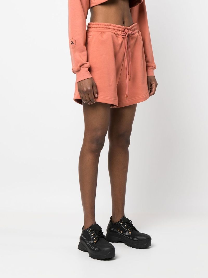Orange Truecasuals Cotton Shorts