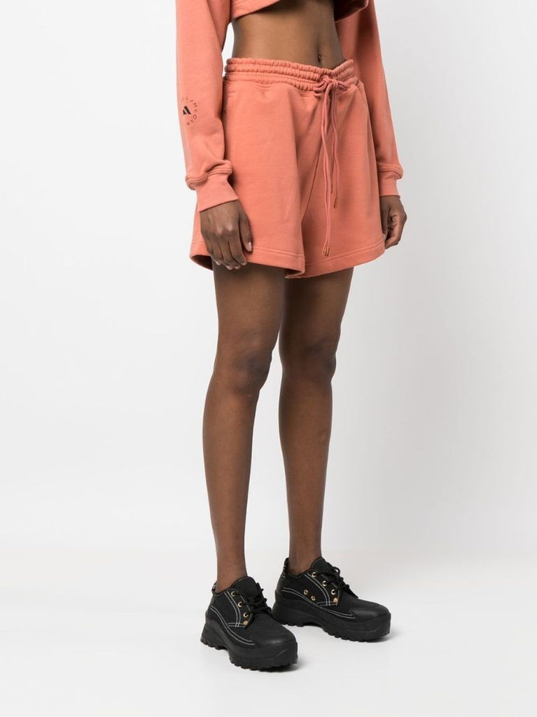 Orange Truecasuals Cotton Shorts