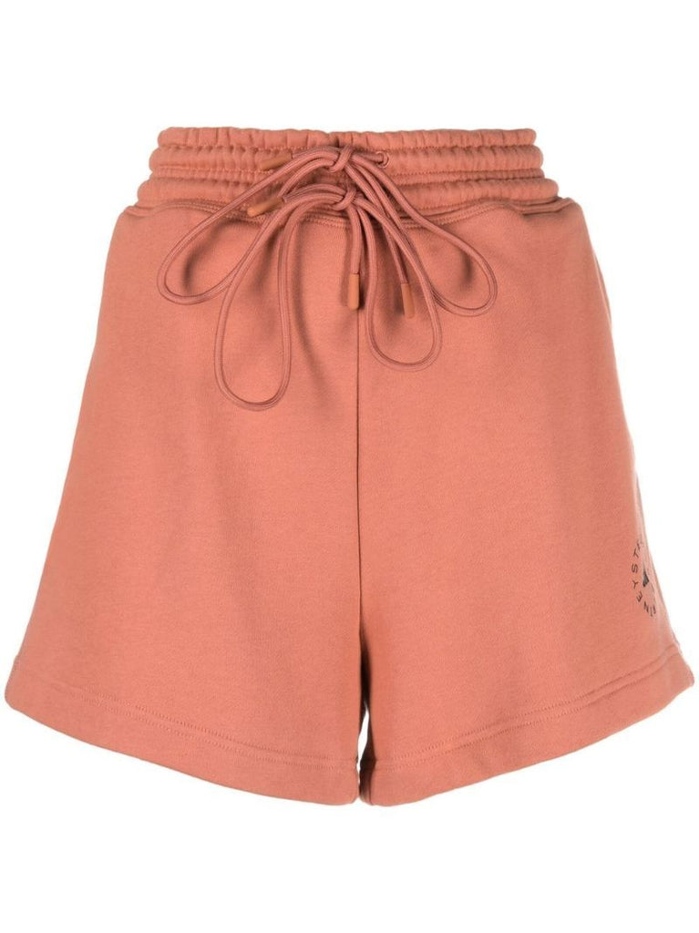 Orange Truecasuals Cotton Shorts