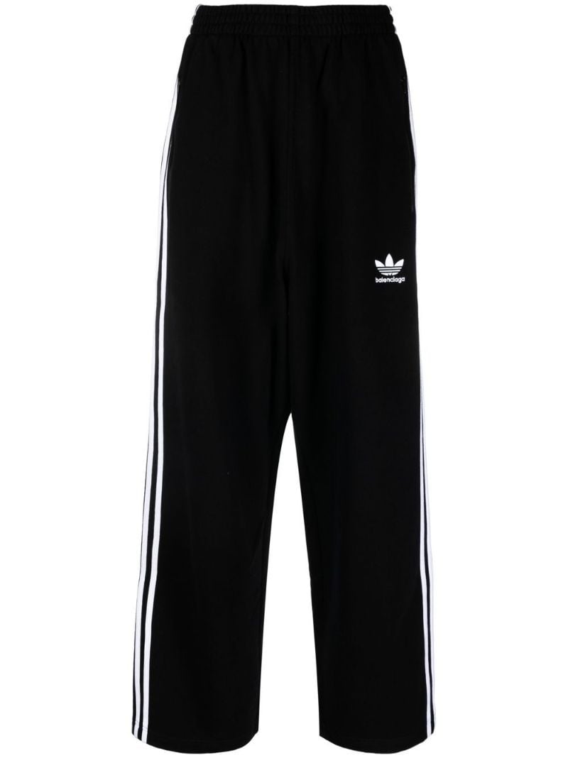 X Adidas Black Logo Track Pants