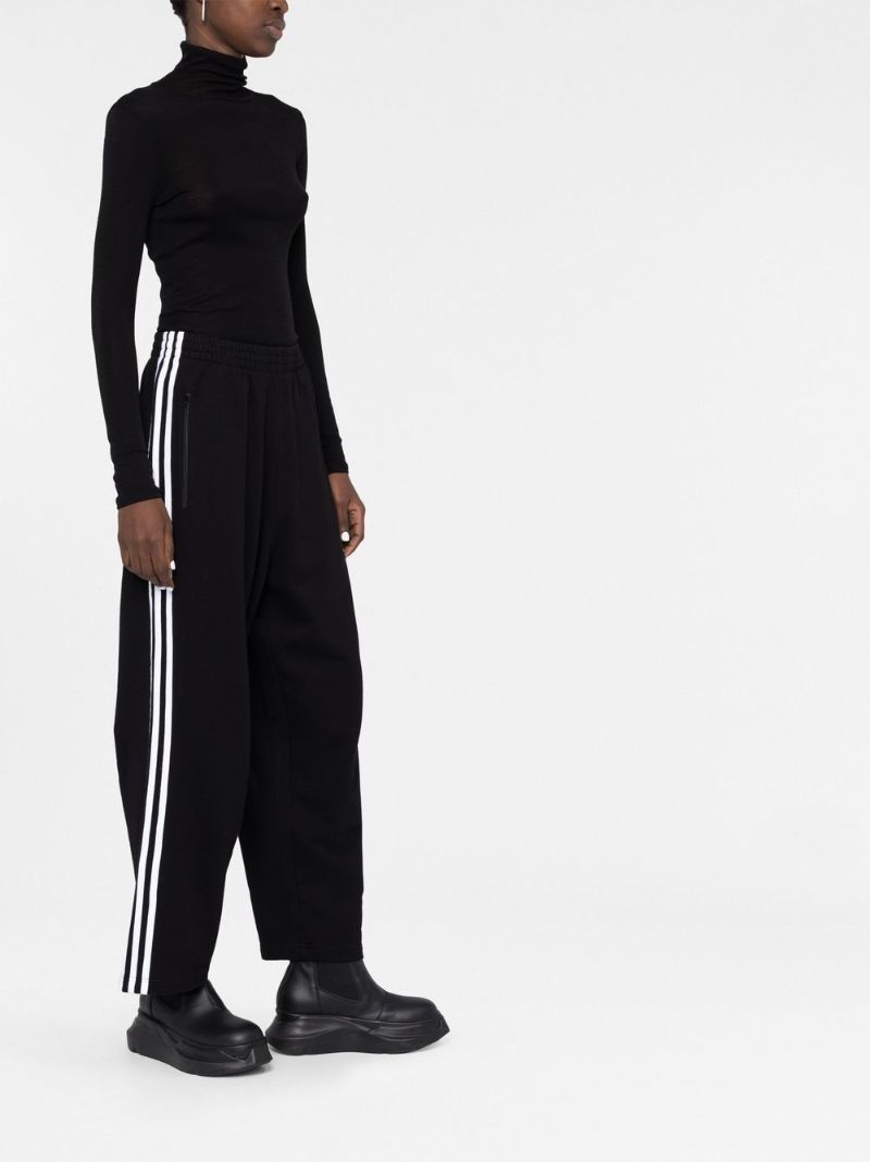 X Adidas Black Logo Track Pants