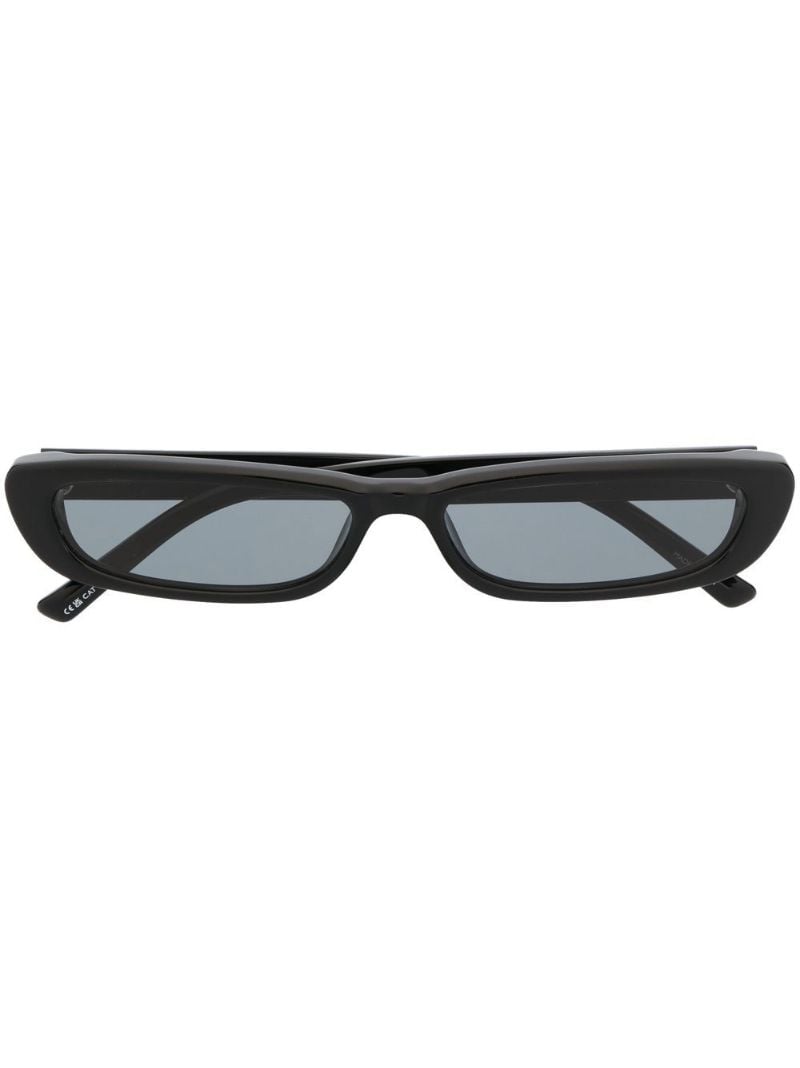 Black Thea Narrow-frame Sunglasses