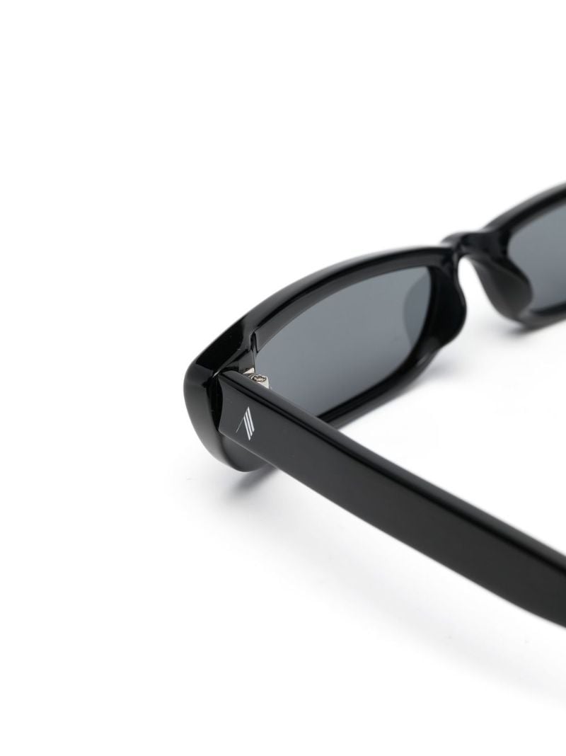 Black Thea Narrow-frame Sunglasses