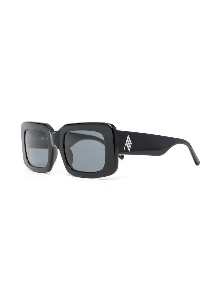 Black Jorja Square-frame Sunglasses