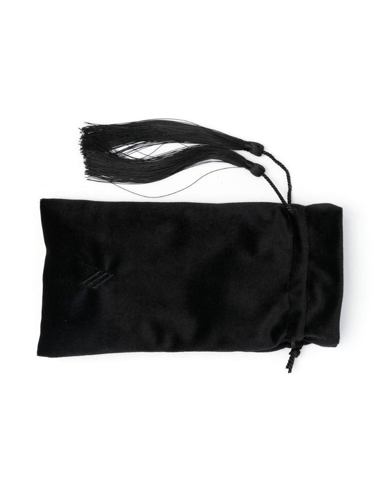 Black Jorja Square-frame Sunglasses
