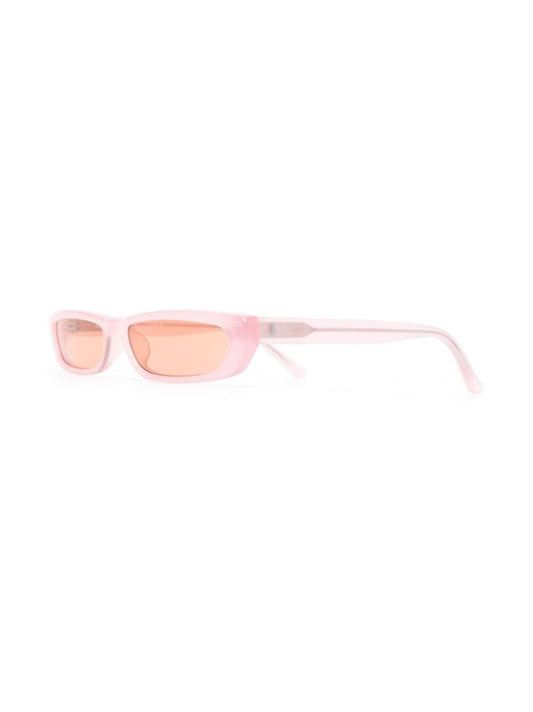 Pink Thea Narrow-frame Sunglasses