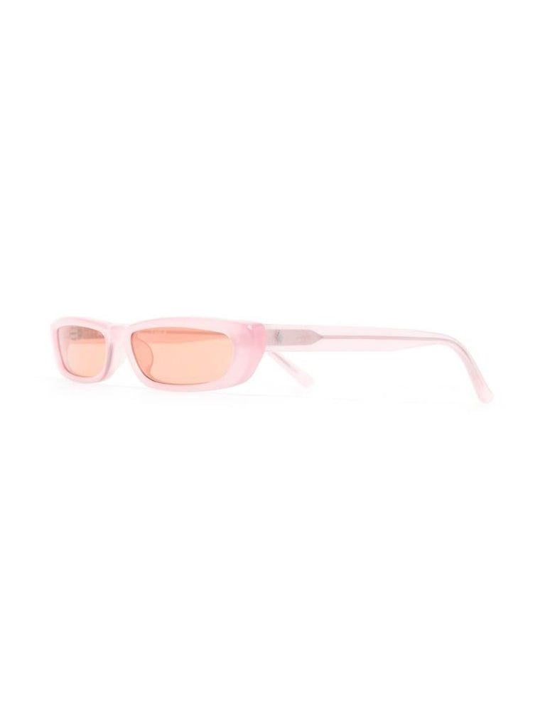 Pink Thea Narrow-frame Sunglasses