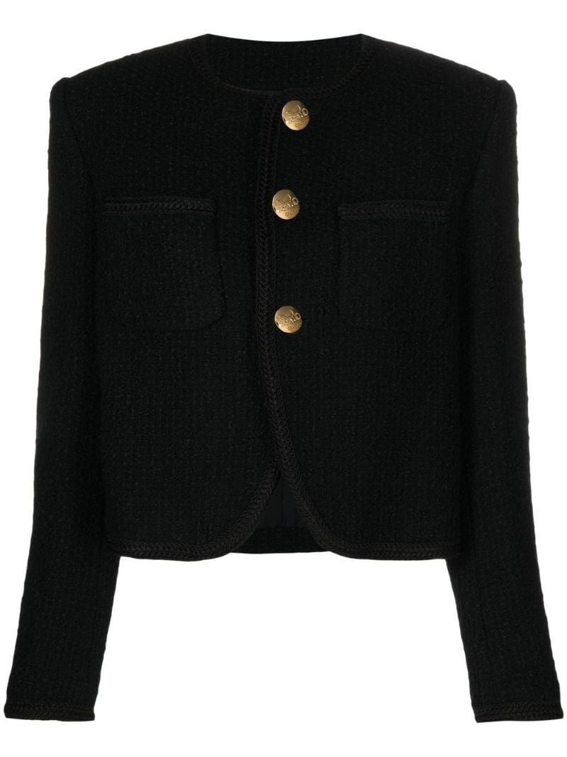 Black Button-up Jacket