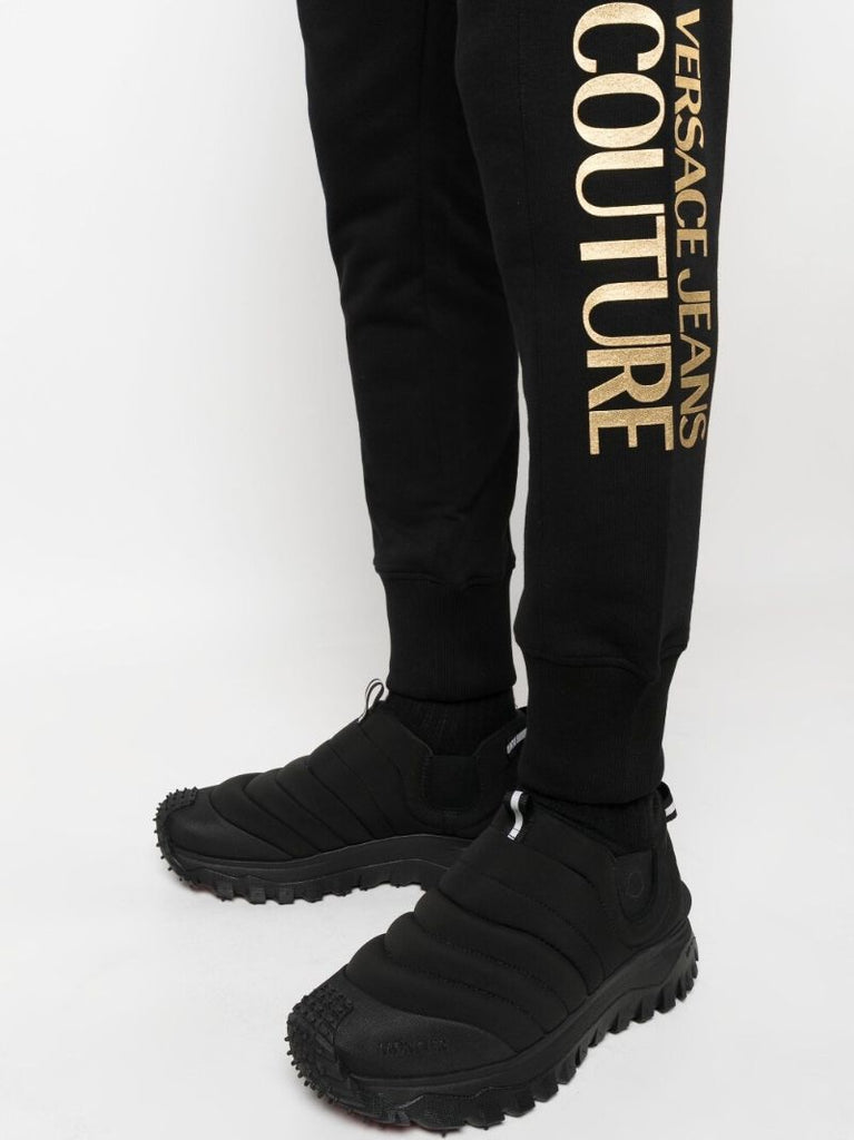 Black Logo-print Track Pants