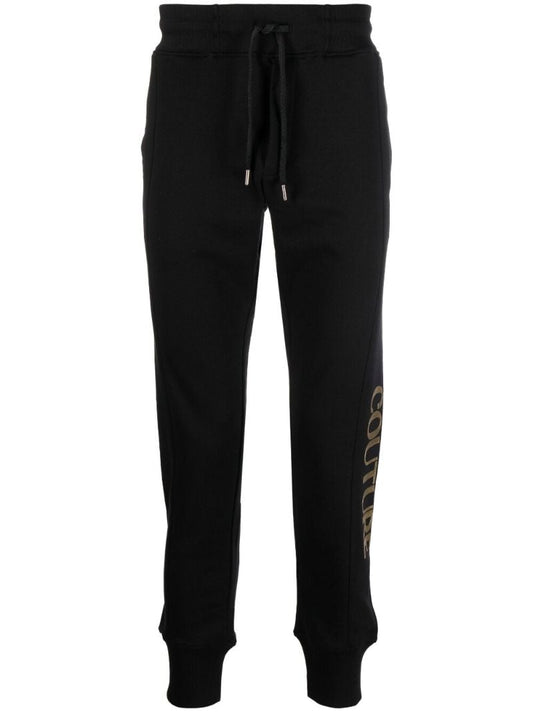 Black Logo-print Track Pants