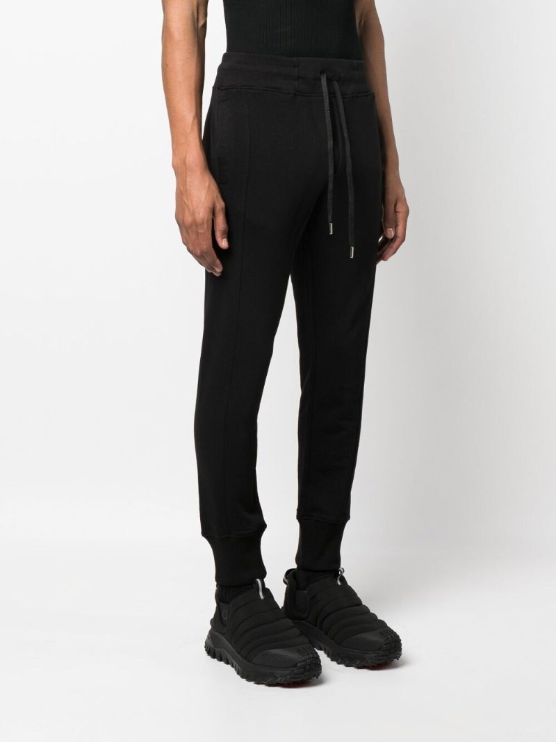 Black Logo-print Track Pants
