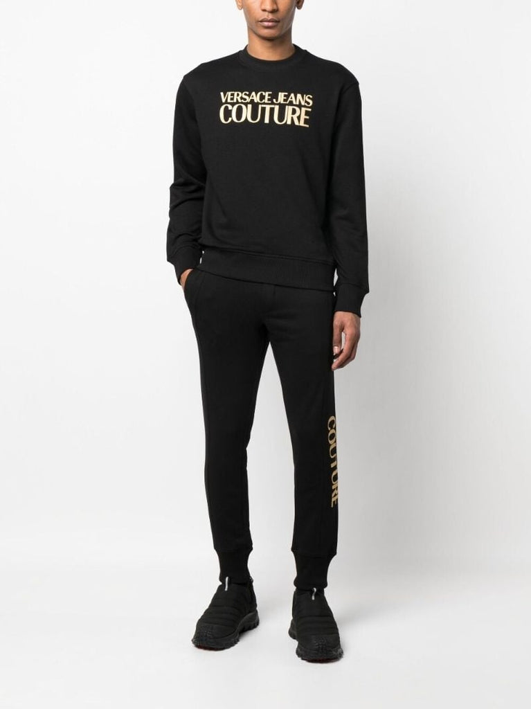 Black Logo-print Track Pants