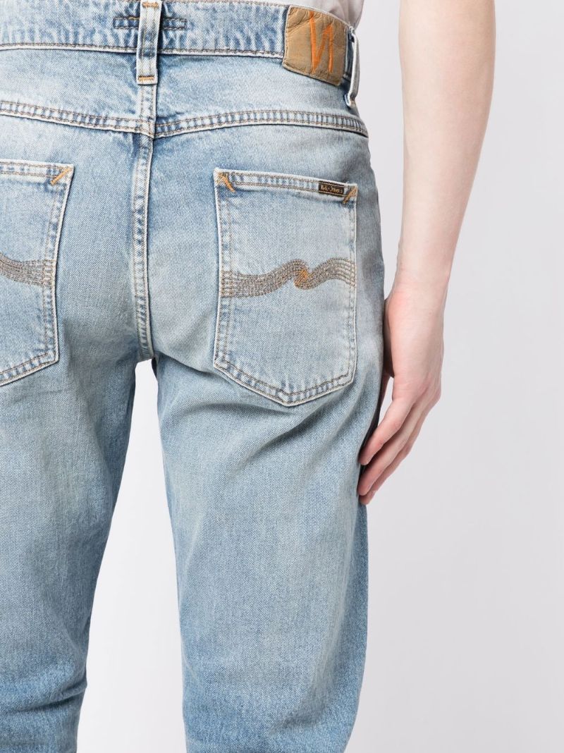 Blue Lean Dean Tapered-leg Jeans