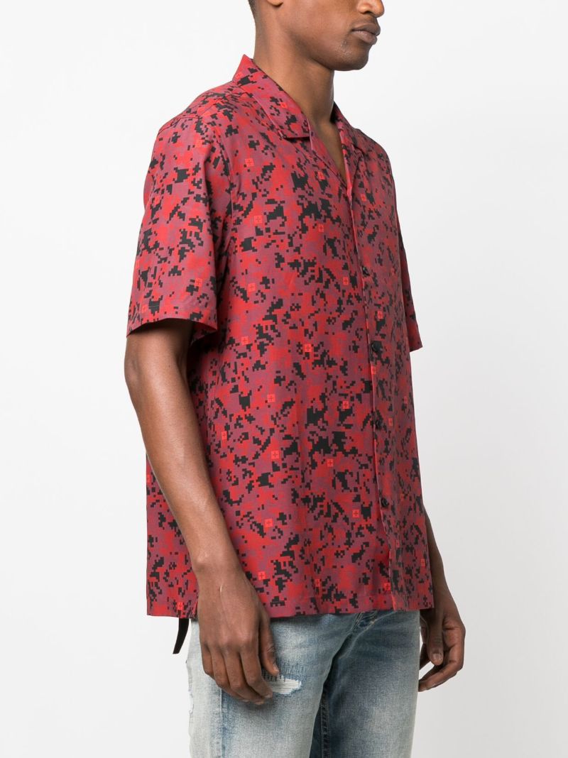 Red Digi Resort Shirt