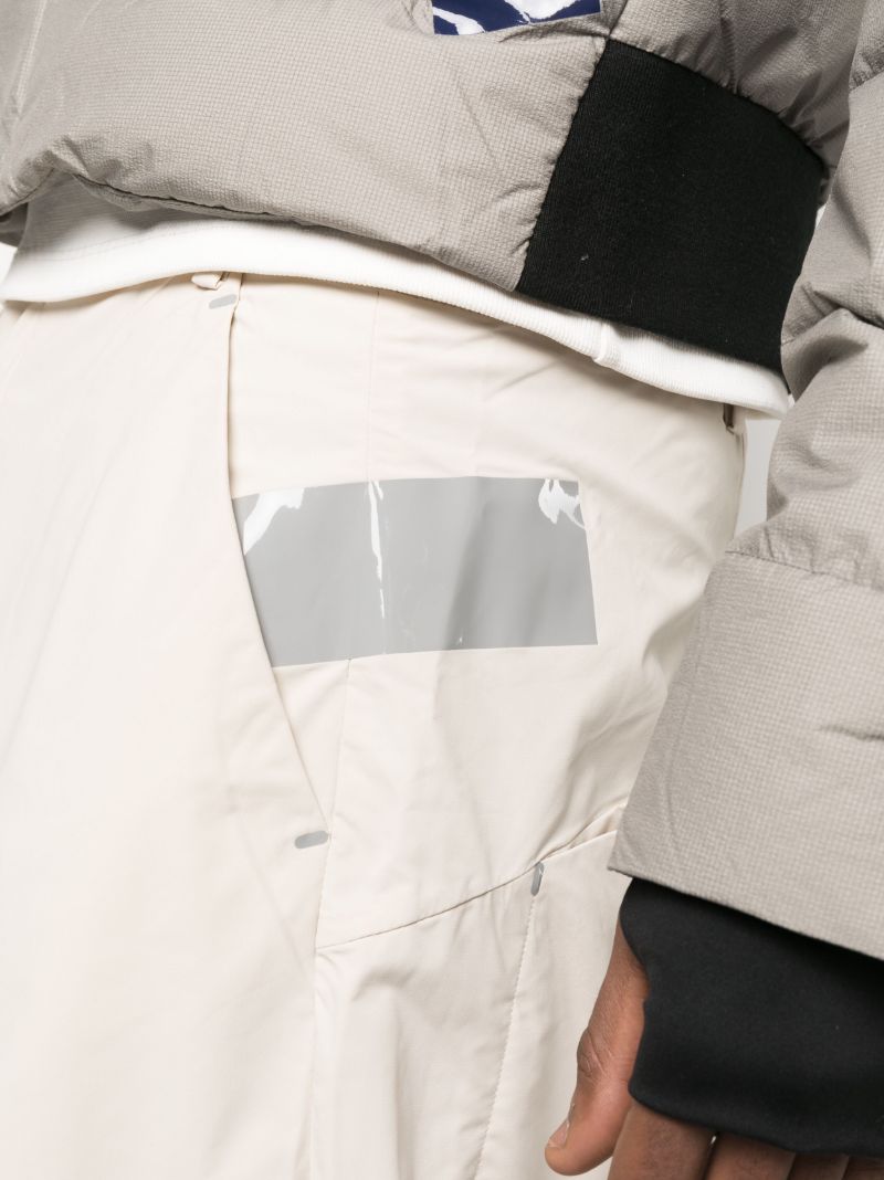 Neutral Drop-crotch Tapered Trousers