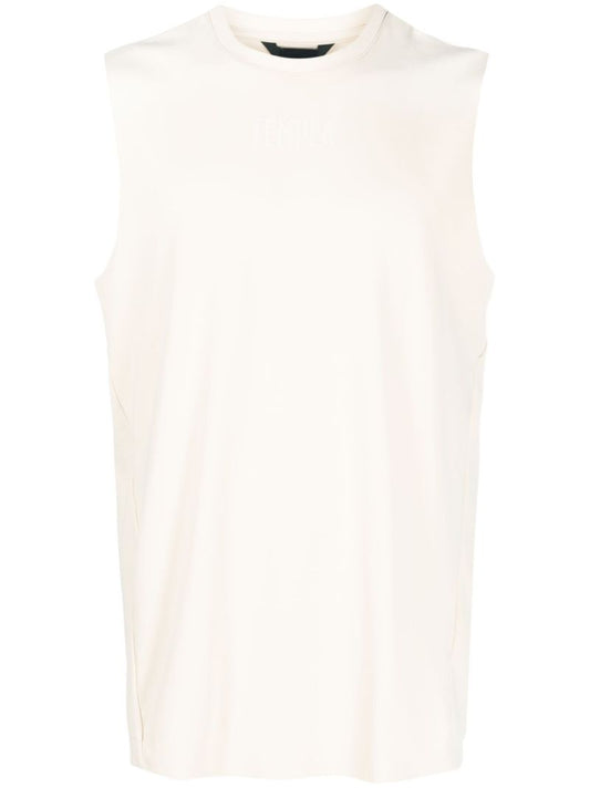 Neutral Logo Embroidered Tank Top