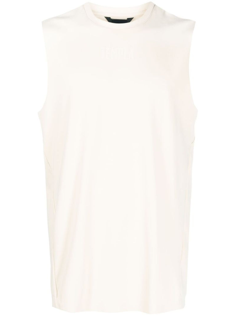Neutral Logo Embroidered Tank Top