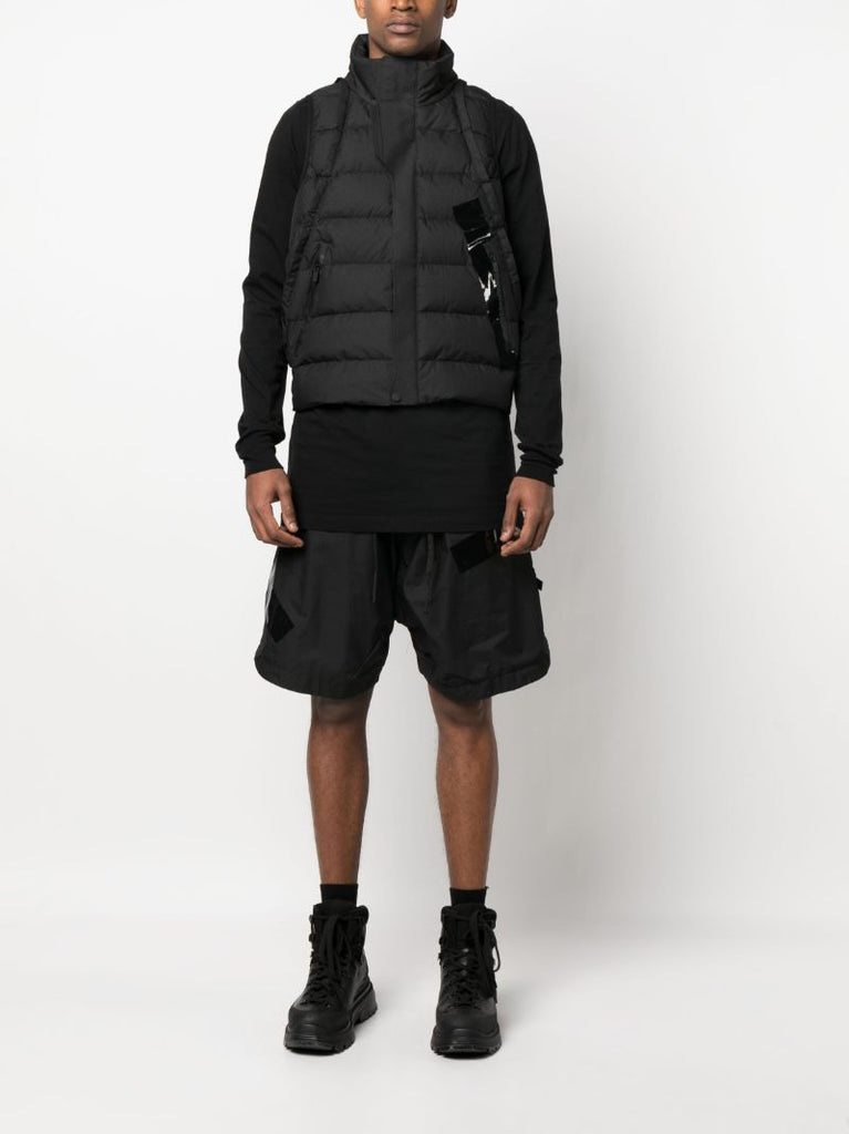 Black Padded Down Vest