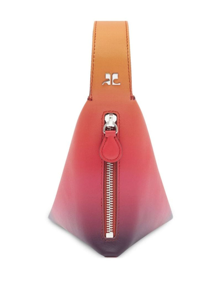 Red the One DÃ_x0083_Â©gradÃ_x0083_Â© Leather Shoulder Bag