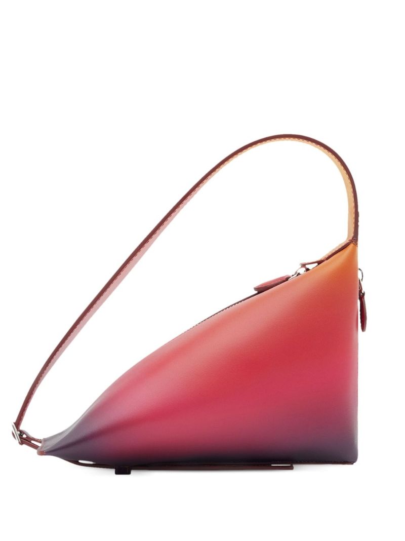Red the One DÃ_x0083_Â©gradÃ_x0083_Â© Leather Shoulder Bag
