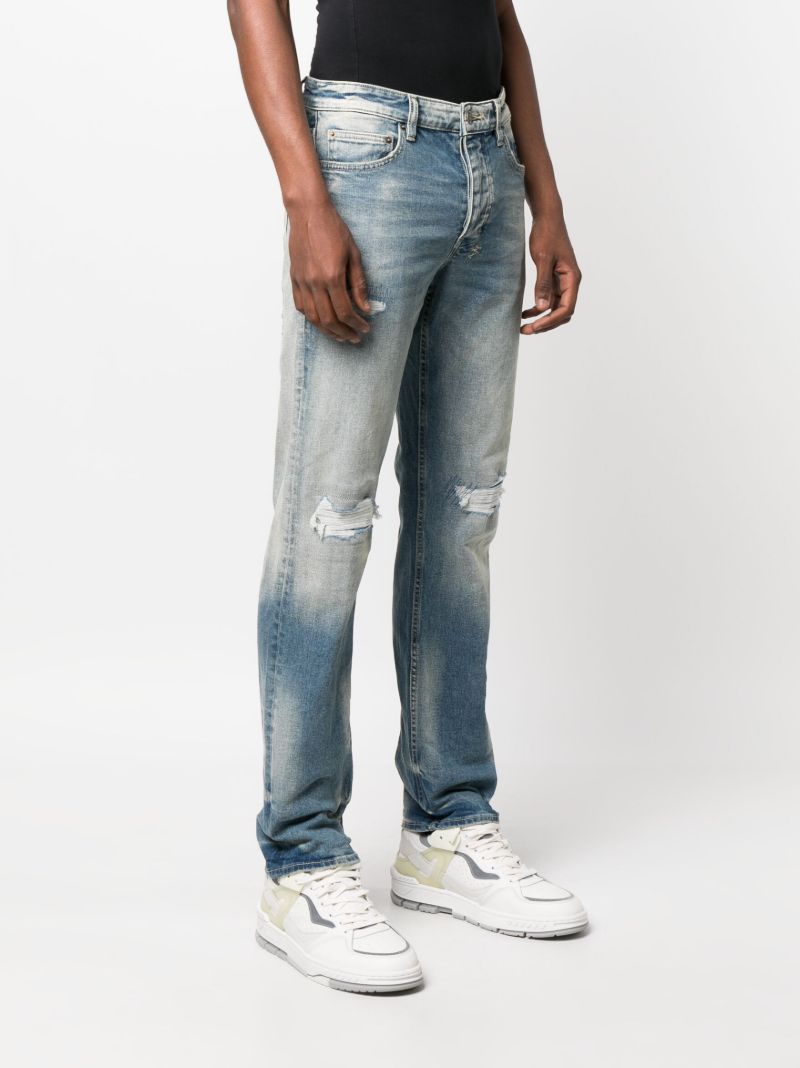 Blue Hazlow Tektonik Straight-leg Jeans