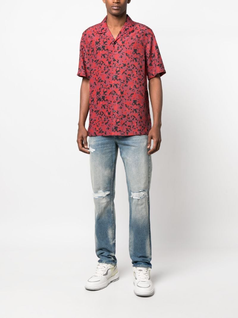Blue Hazlow Tektonik Straight-leg Jeans