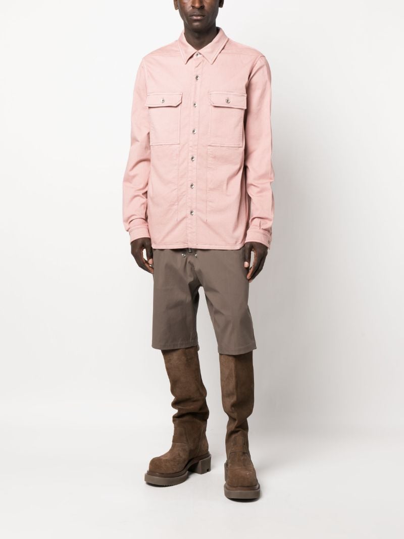 Pink Giacca Denim Outershirt