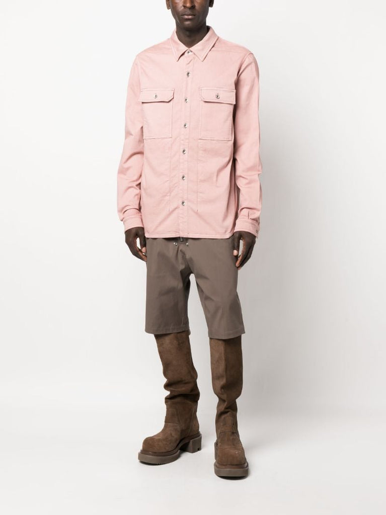 Pink Giacca Denim Outershirt