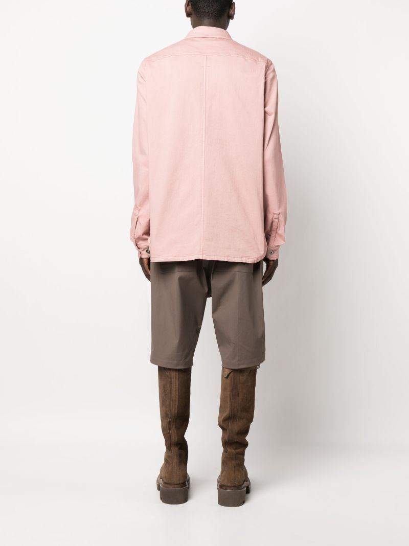 Pink Giacca Denim Outershirt