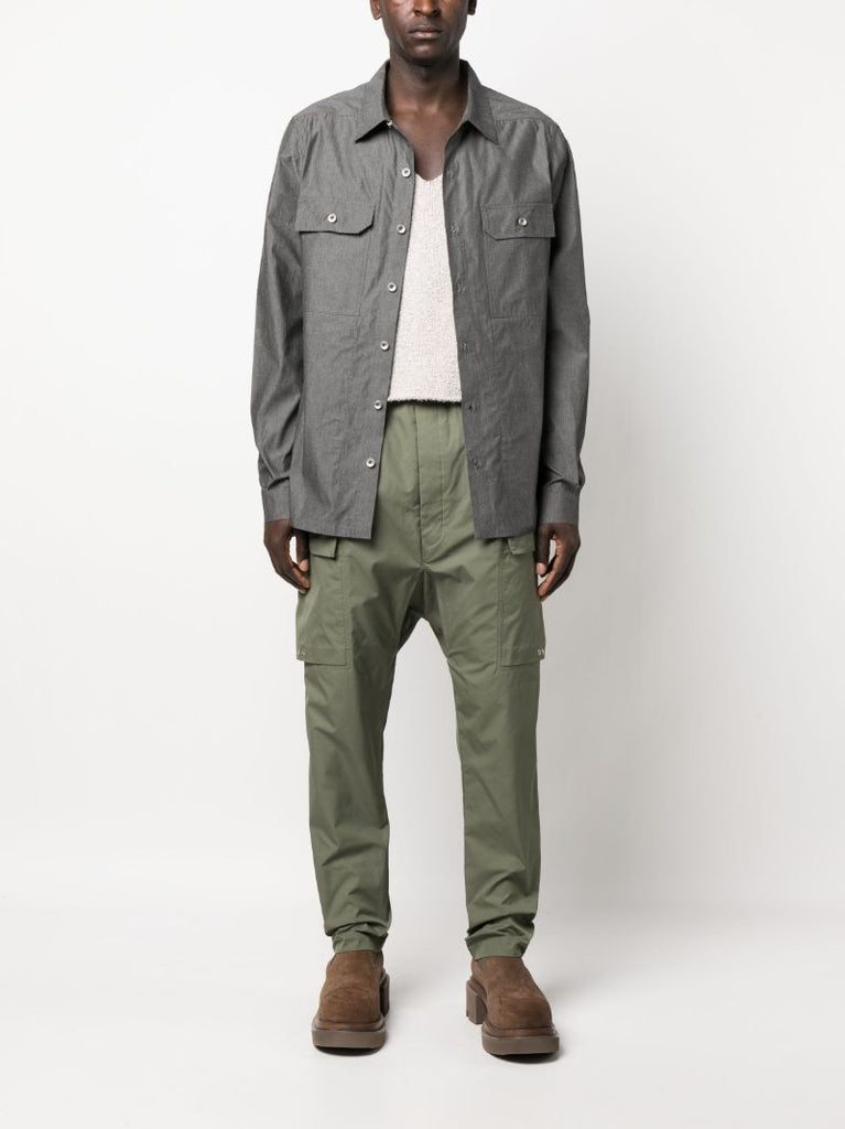 Grey Giacca Cotton Shirt