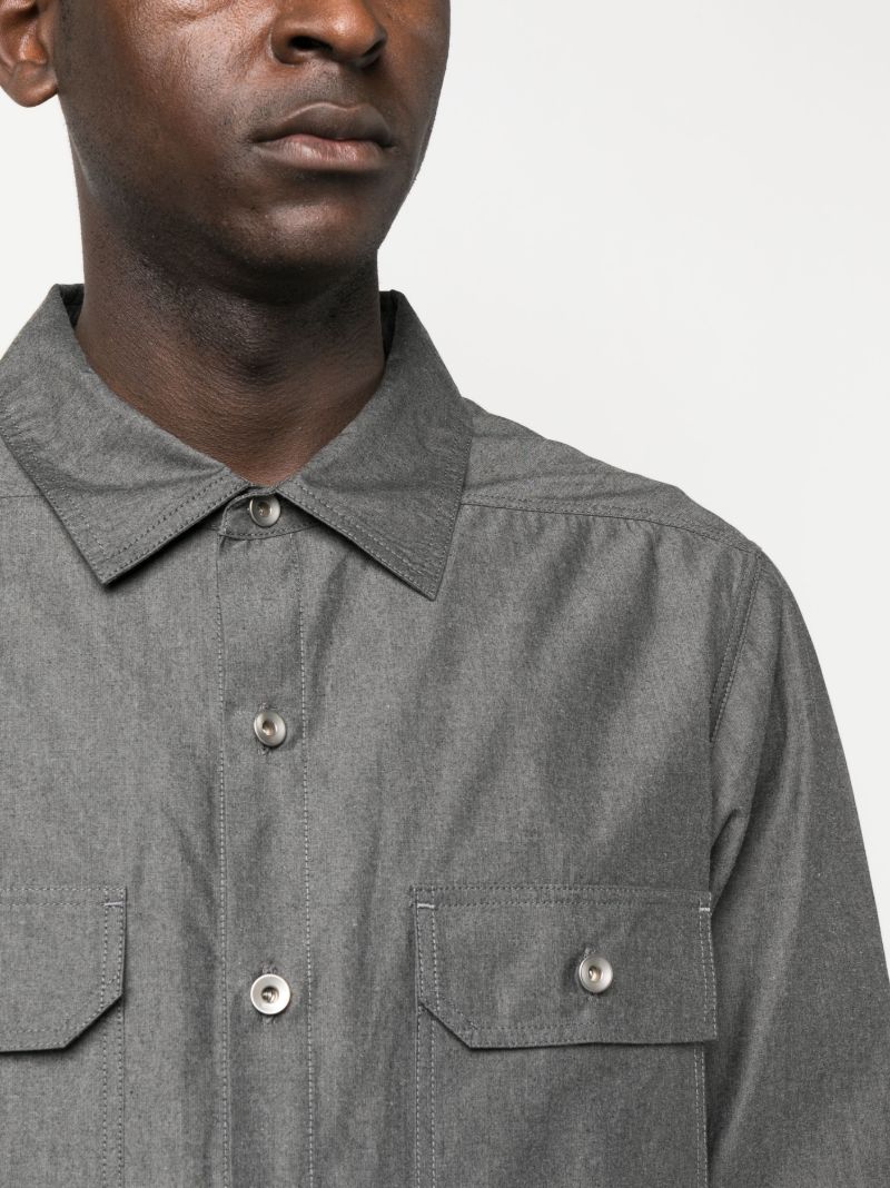 Grey Giacca Cotton Shirt