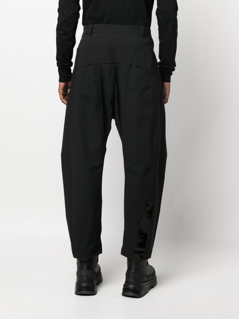Black Tapered Trousers