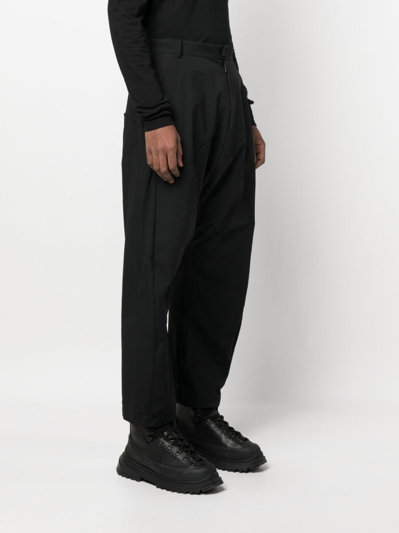 Black Tapered Trousers