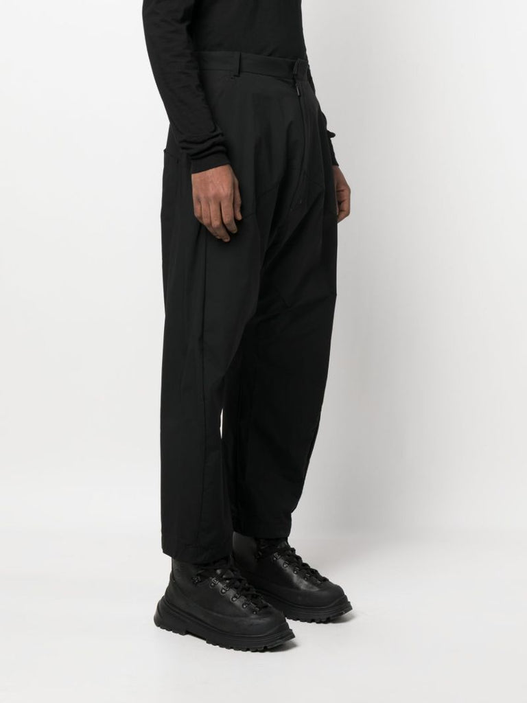 Black Tapered Trousers