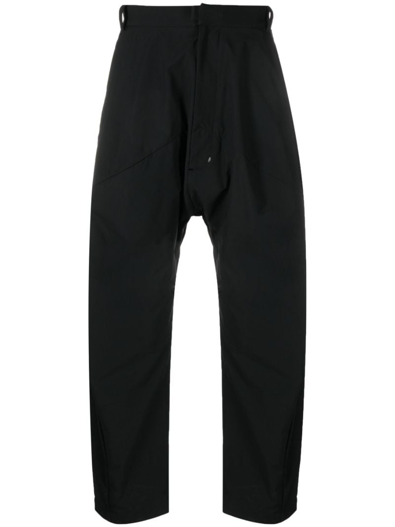 Black Tapered Trousers