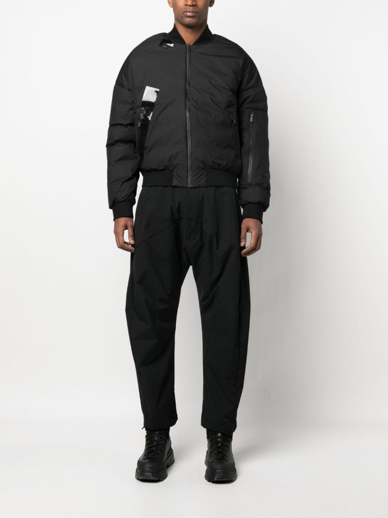 Black Tapered Trousers
