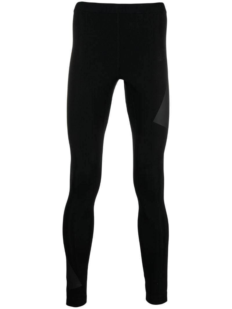 Black Mid-rise Leggings