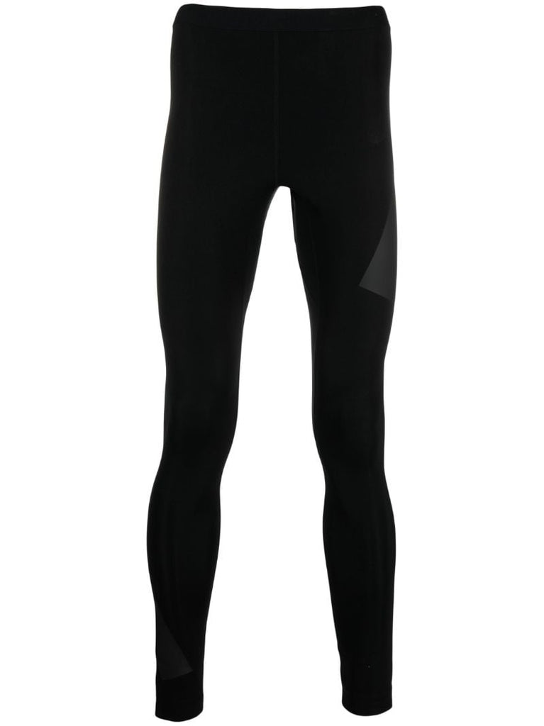 Black Mid-rise Leggings