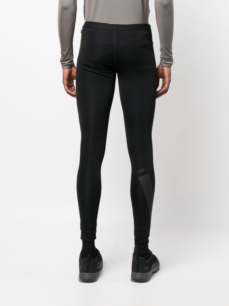 Black Mid-rise Leggings