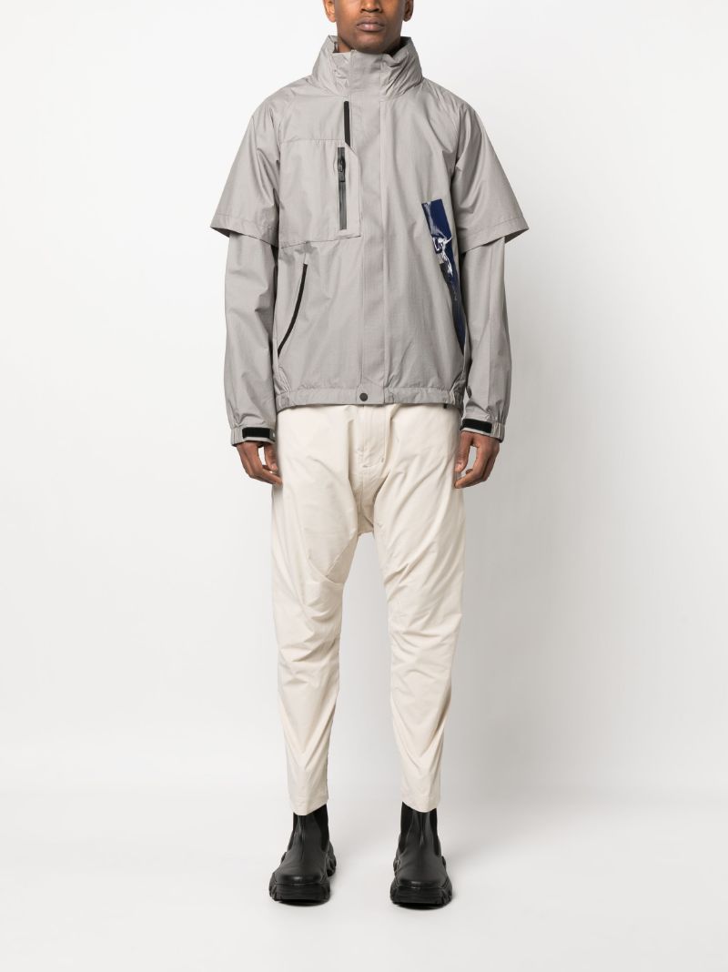 Grey Layered 2l Jacket