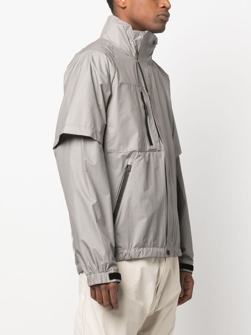Grey Layered 2l Jacket