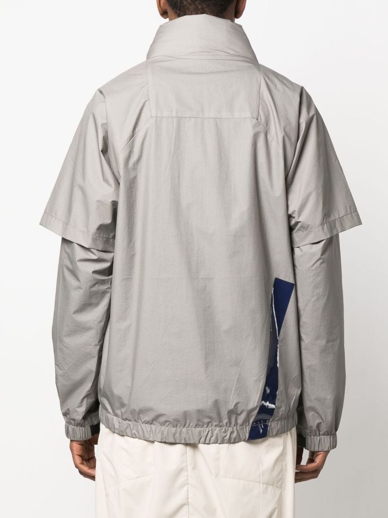 Grey Layered 2l Jacket