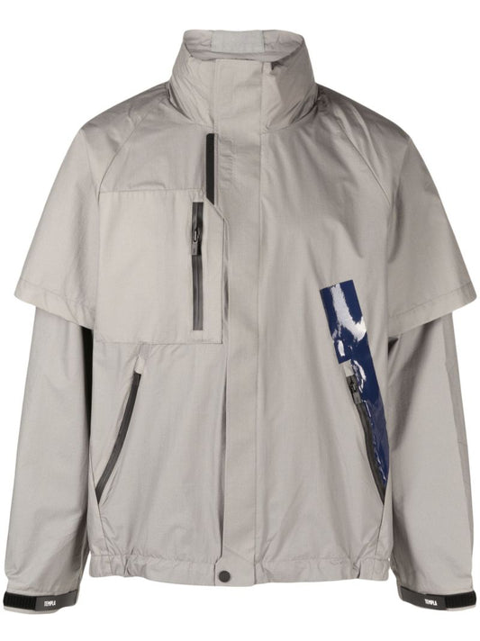 Grey Layered 2l Jacket