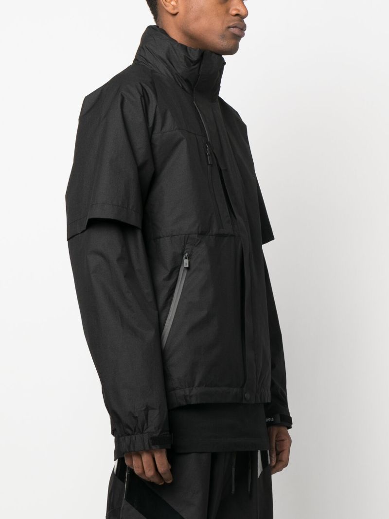 Black Layered 2l Jacket