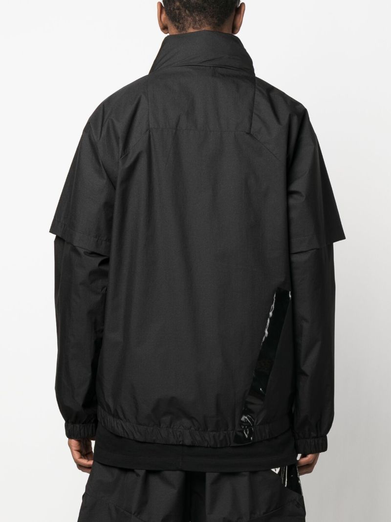 Black Layered 2l Jacket