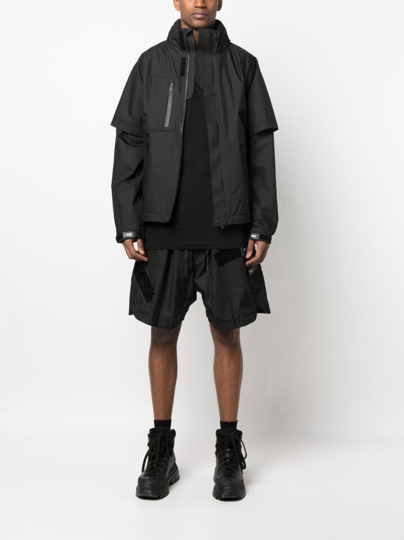 Black Layered 2l Jacket
