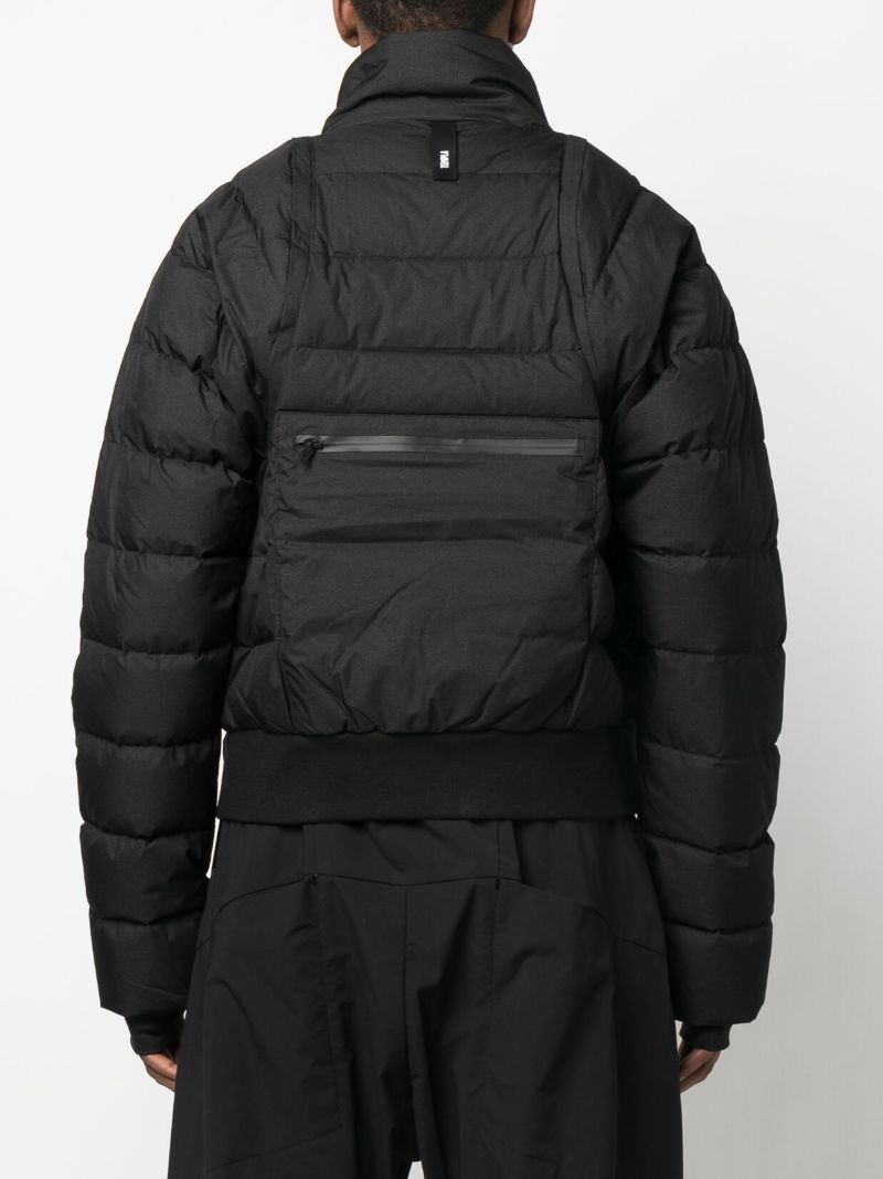 Black High-neck Puffer Jacket